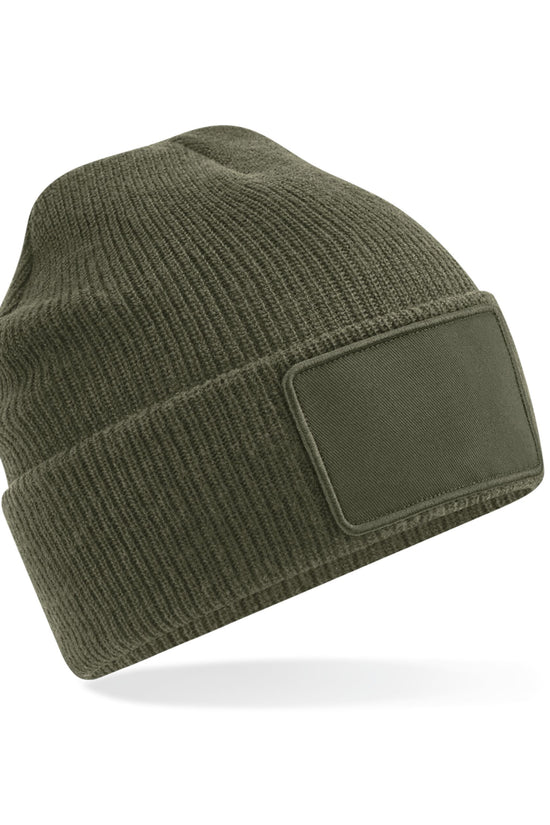 Beechfield Removable Patch Beanie
