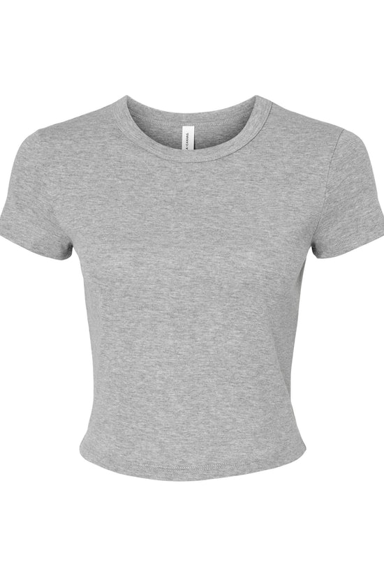 Bella Women's Micro Rib Baby Tee