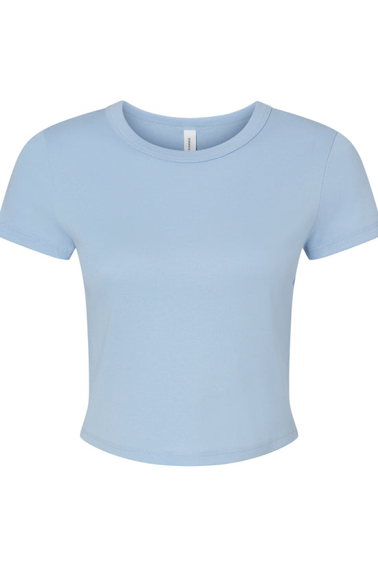 Bella Women's Micro Rib Baby Tee
