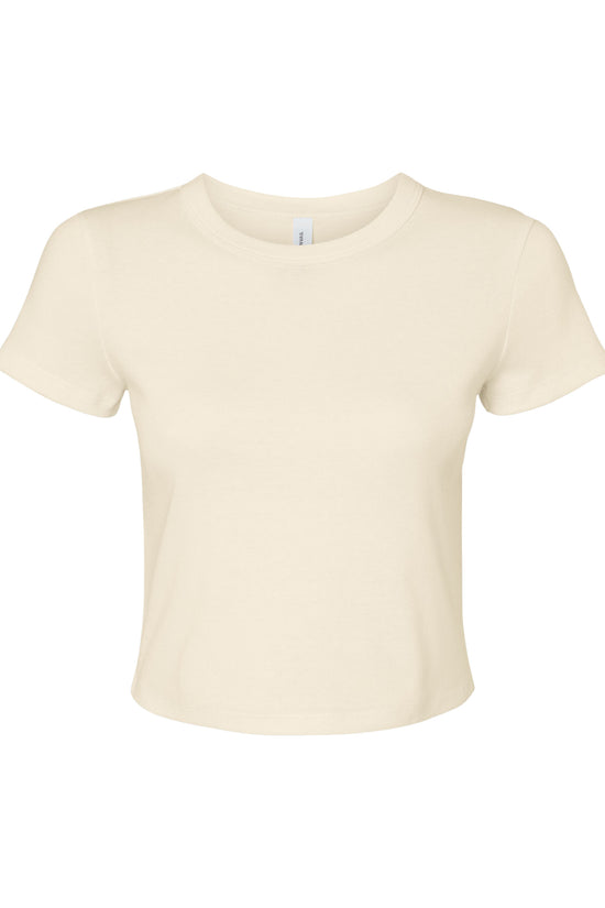 Bella Women's Micro Rib Baby Tee