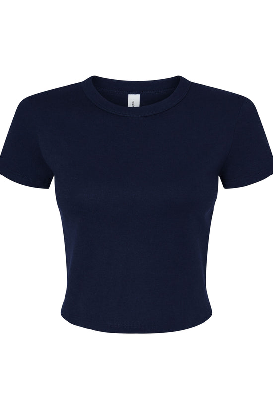 Bella Women's Micro Rib Baby Tee