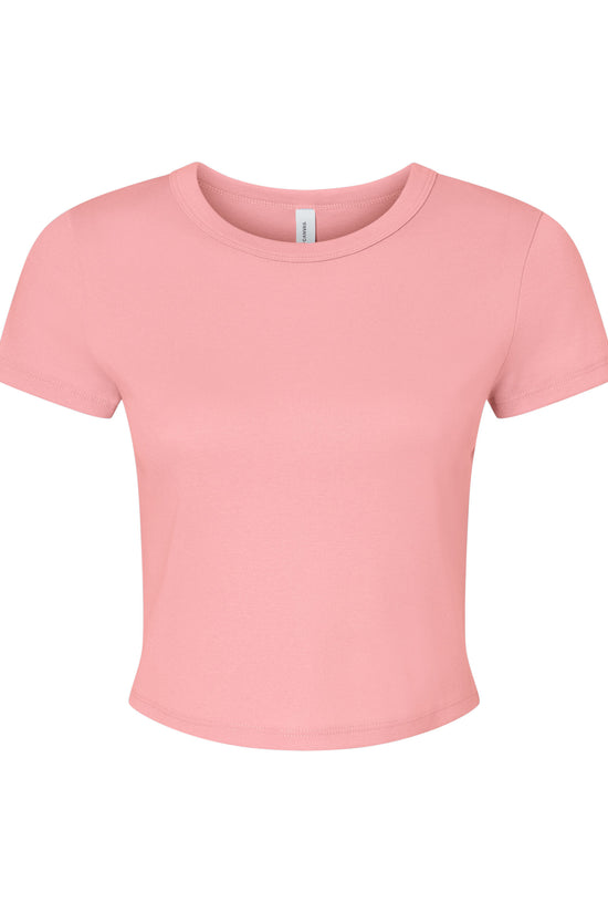 Bella Women's Micro Rib Baby Tee