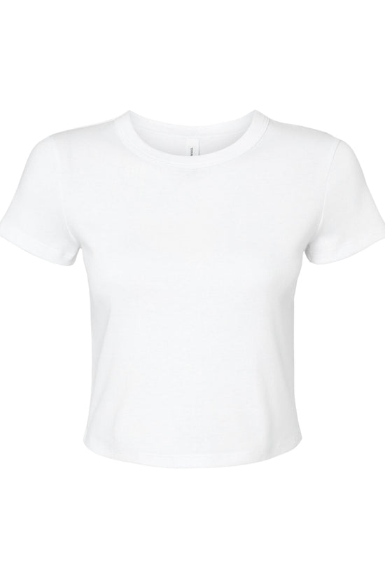 Bella Women's Micro Rib Baby Tee