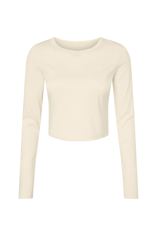 Bella Women's Micro Rib Long Sleeve Tee