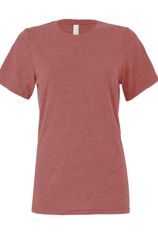 Bella Womens Relaxed Heather Jersey SS T