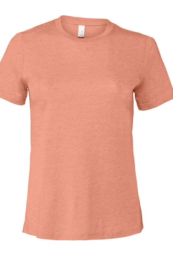 Bella Womens Relaxed Heather Jersey SS T