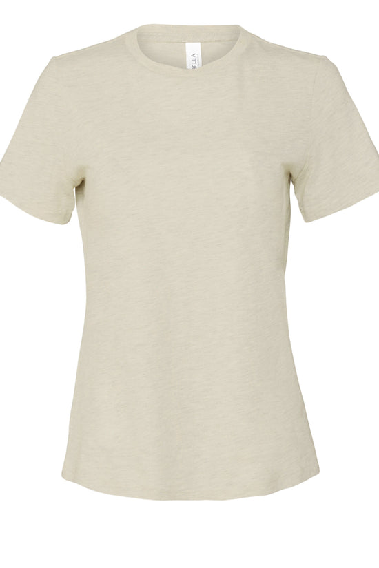 Bella Womens Relaxed Heather Jersey SS T