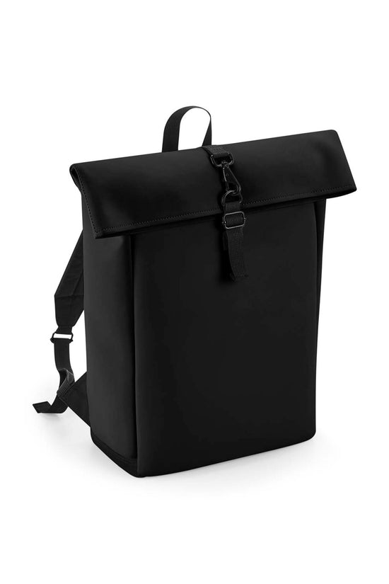 Bagbase Matte PU Roll Top Backpack