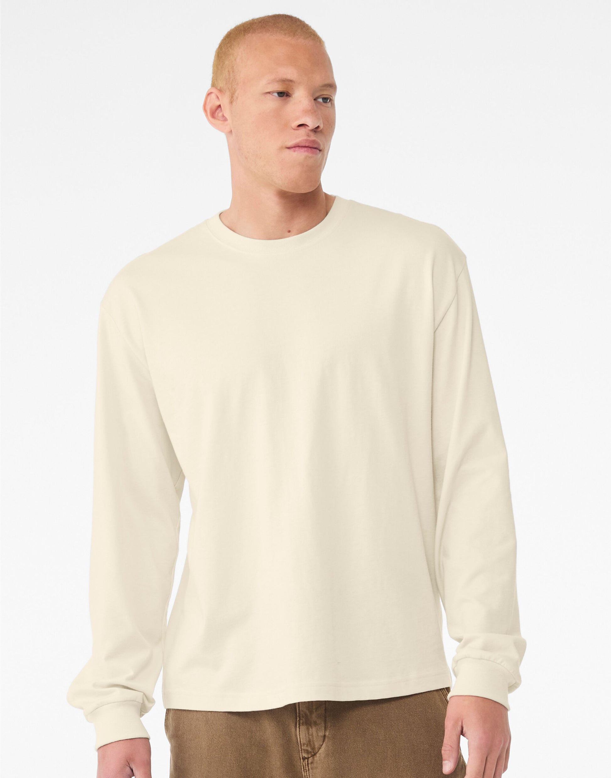 Bella + Canvas Unisex Heavy Boxy LS Tee