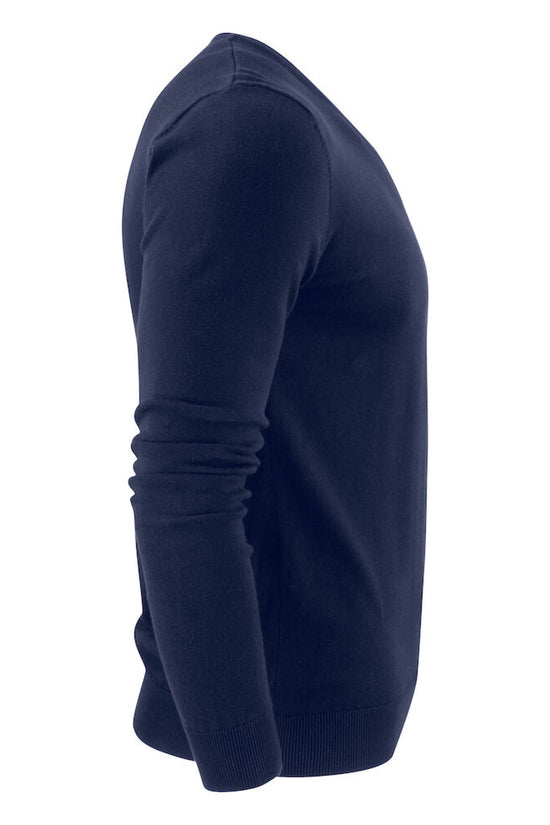 James Harvest Ashland V-Neck Knit Sweat