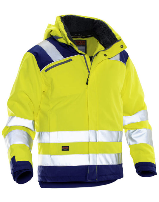 Jobman Winter Jacket Star Hi-Vis