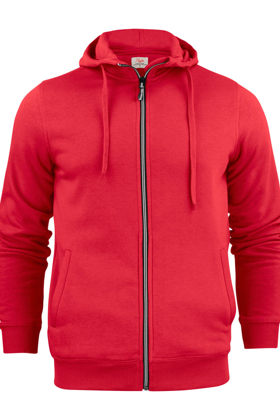 Printer Mens Overhead Full Zip Hoodie