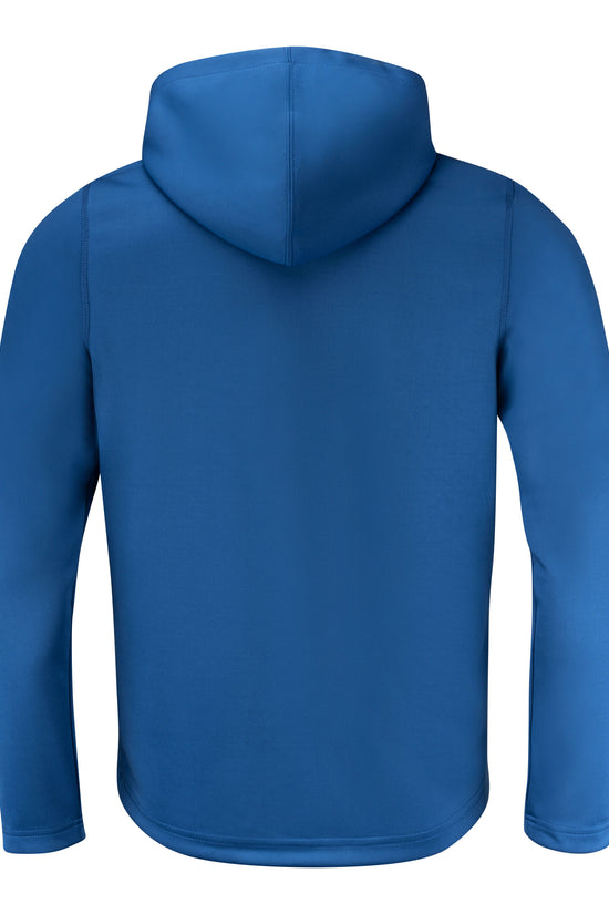 Printer Red Layback Full Zip Hoodie