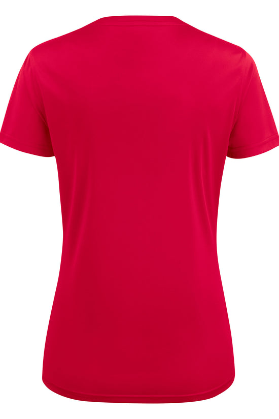 Printer Red Ladies Run T-Shirt