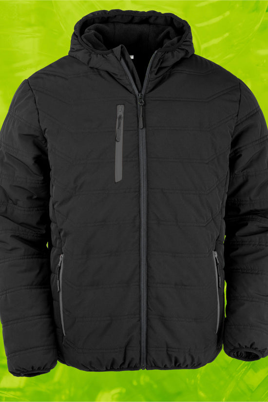 Result Black Compass Padded Winter Jkt