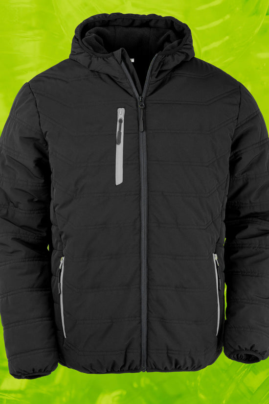 Result Black Compass Padded Winter Jkt