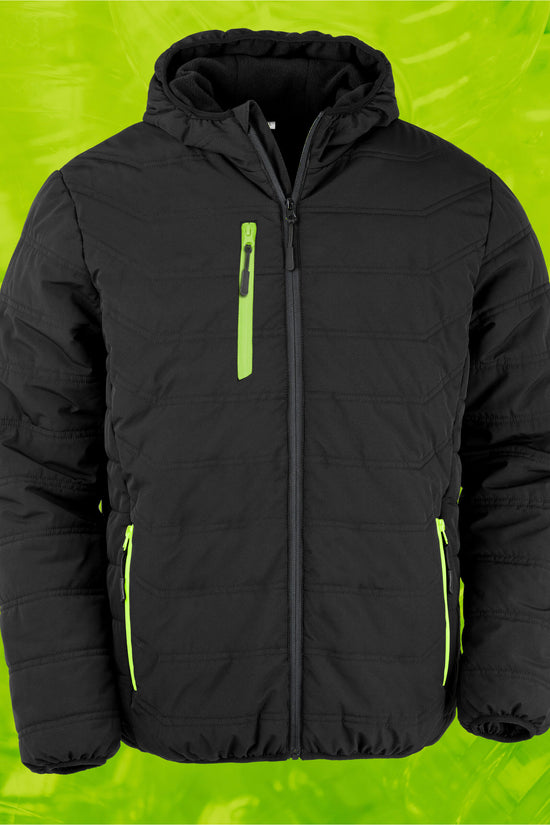 Result Black Compass Padded Winter Jkt