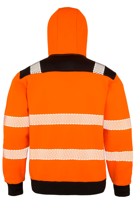 Result Recycled Zipped Safety Hoody
