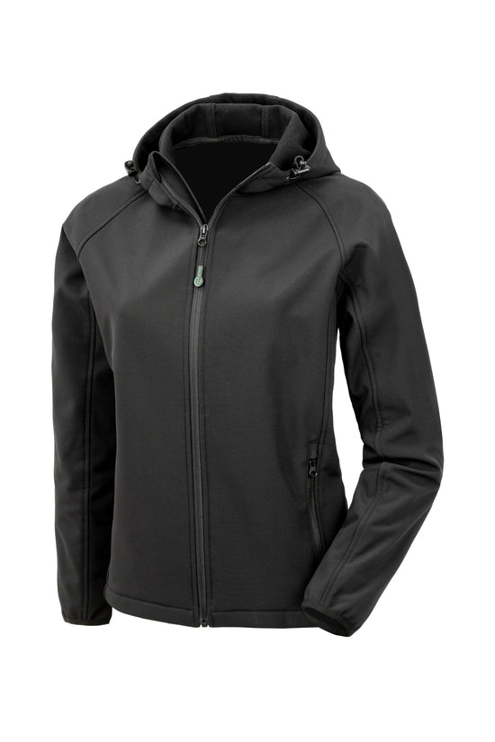 Result Ladies Recycled P'able Hood Shell