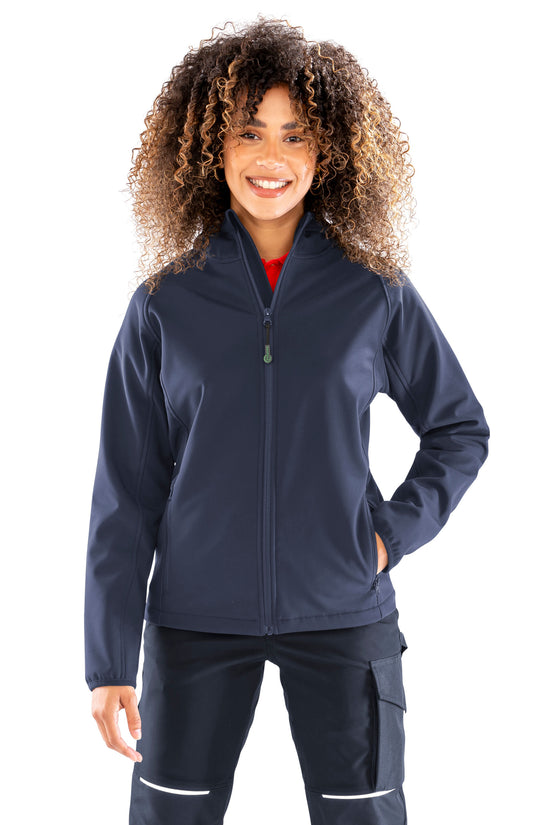 Result Ladies Recycled P'able Hood Shell