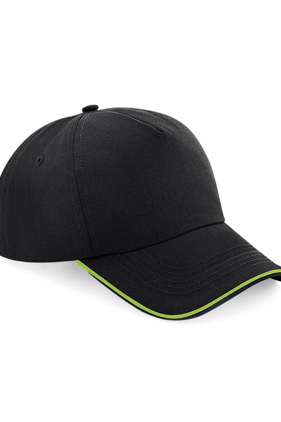 Beechfield Authentic 5 Panel Piped Peak
