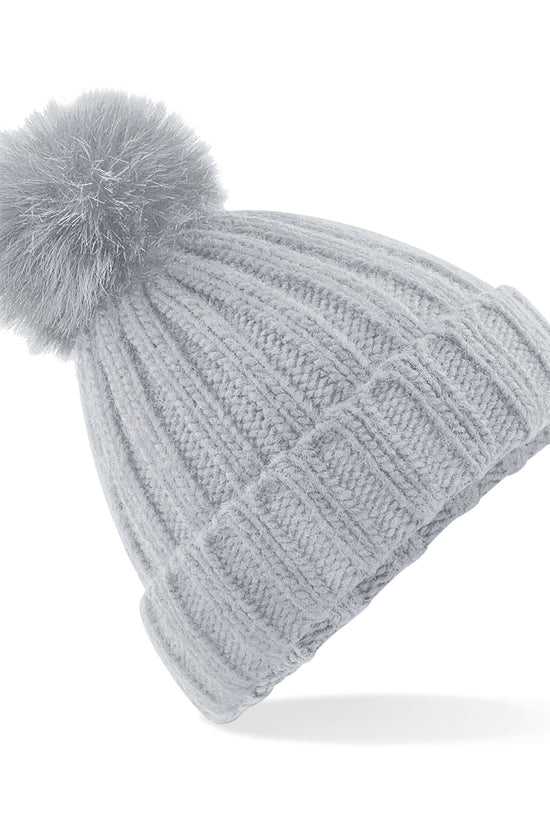 Beechfield Verbier Fur Pop Pom Beanie