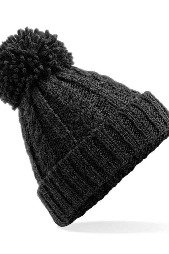 Beechfield Cable Knit Melange Beanie