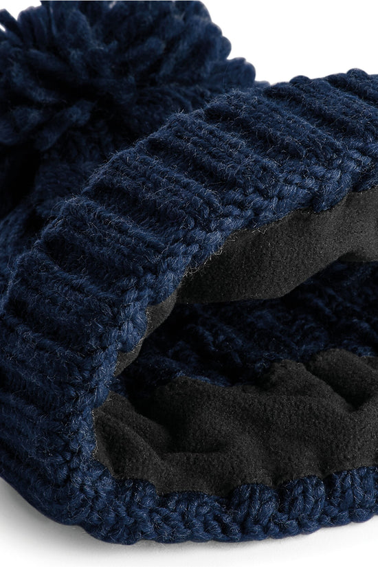 Beechfield Cable Knit Melange Beanie