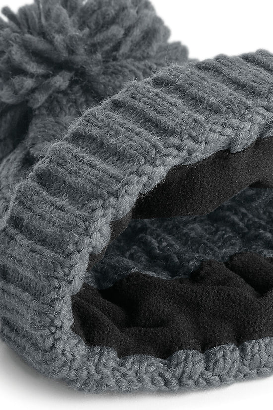 Beechfield Cable Knit Melange Beanie