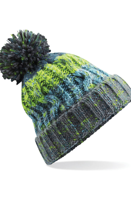 Beechfield Corkscrew Pom Pom Beanie