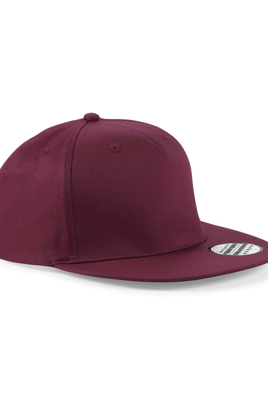 Beechfield 5 panel Snapback Rapper Cap