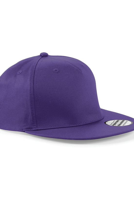 Beechfield 5 panel Snapback Rapper Cap