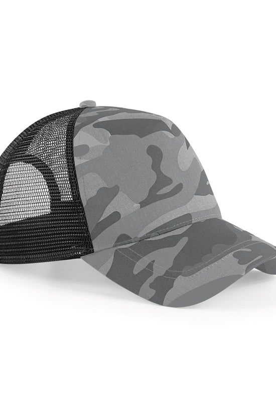 Beechfield Camo Snapback Trucker