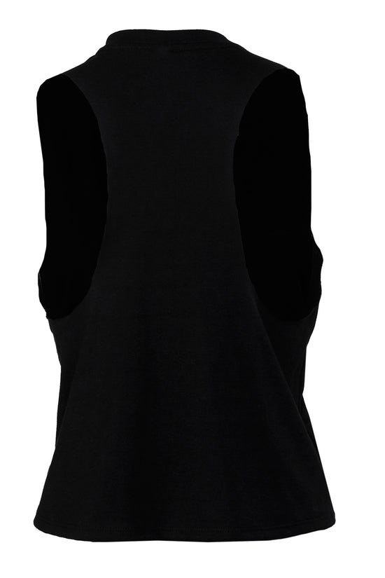 Bella Womens Racerback Cropped Tank