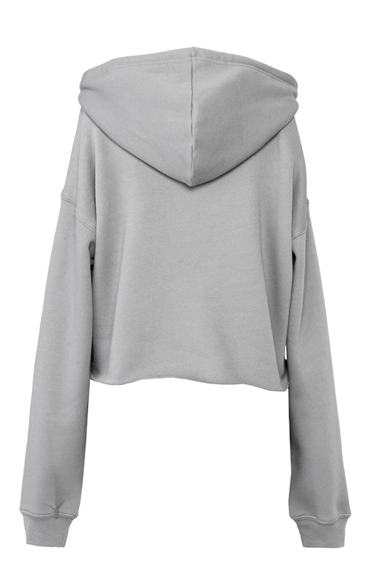 Bella Womens Cropped Fleece Hoody