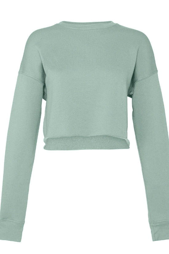 Bella Womens Cropped Fleece Sweat