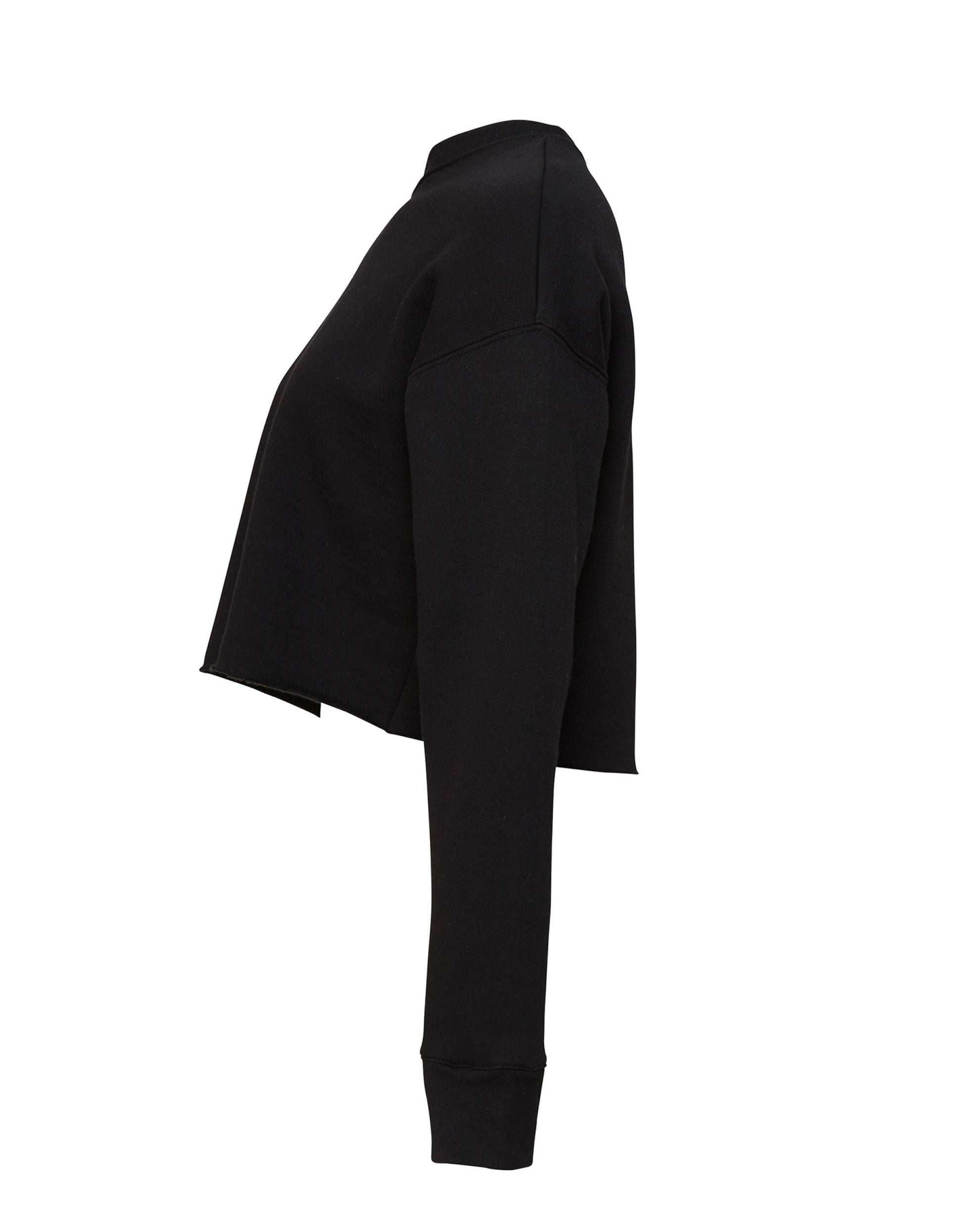 Bella Womens Cropped Fleece Sweat