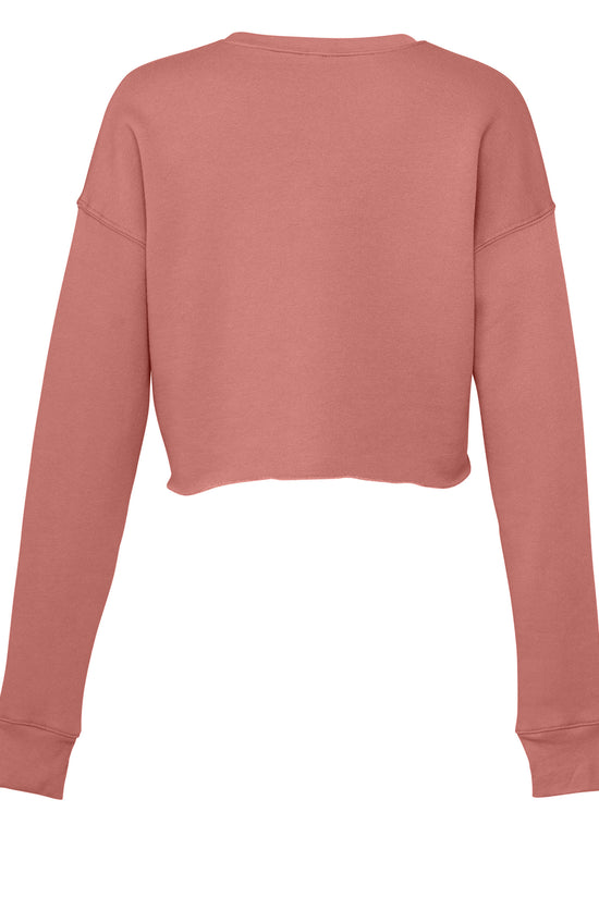 Bella Womens Cropped Fleece Sweat