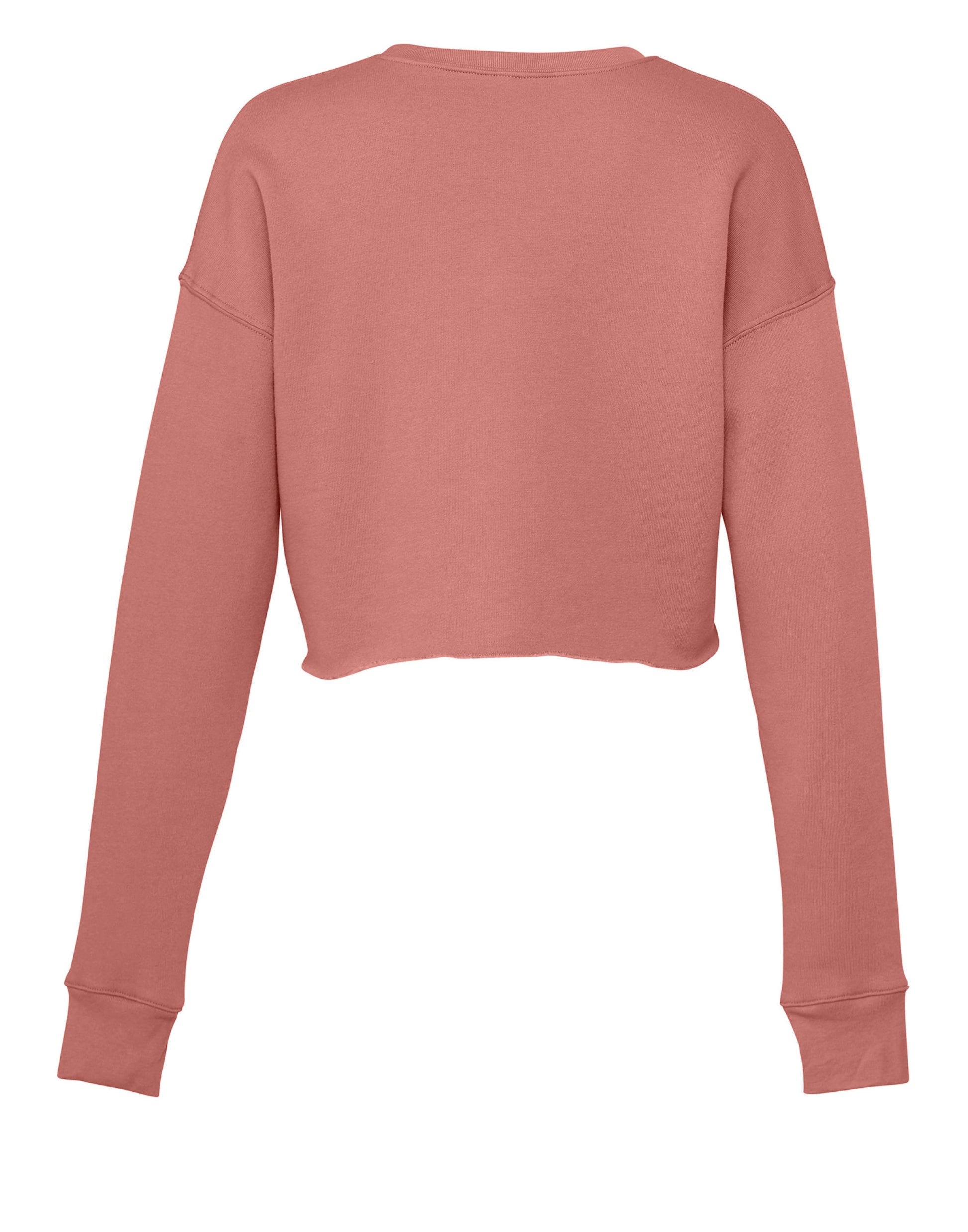 Bella Womens Cropped Fleece Sweat