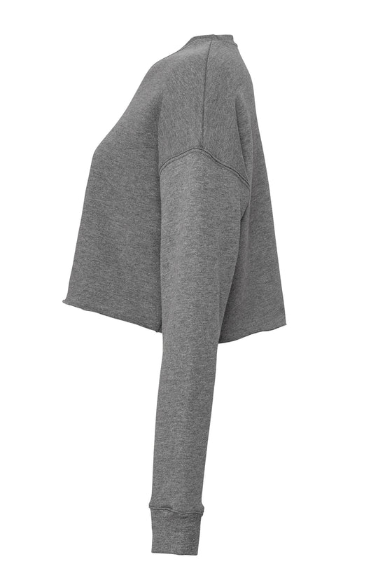 Bella Womens Cropped Fleece Sweat