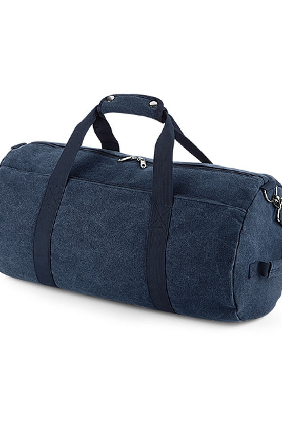 Bagbase Vintage Canval Barrel Bag