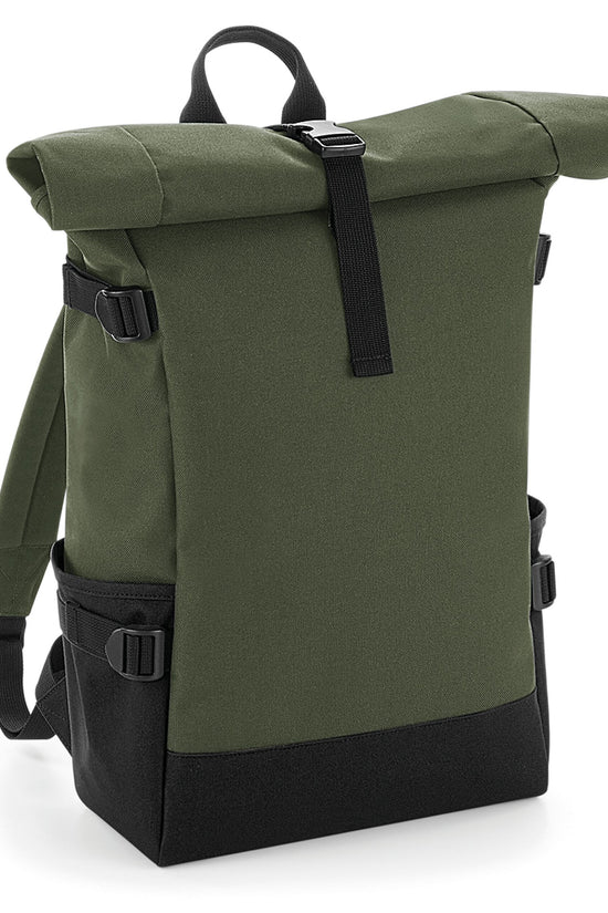Bagbase Block Roll-Top Backpack