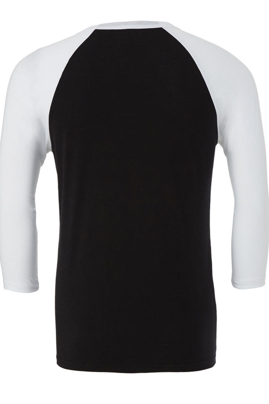 Canvas Unisex 3/4 Sleeve Baseball Tee