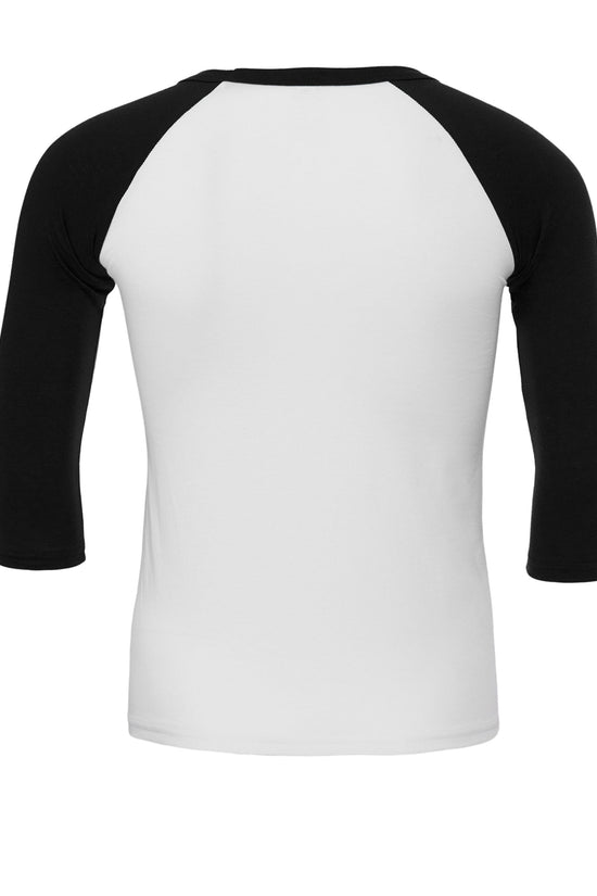 Canvas Unisex 3/4 Sleeve Baseball Tee