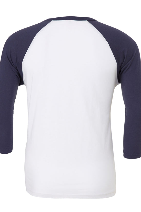 Canvas Unisex 3/4 Sleeve Baseball Tee