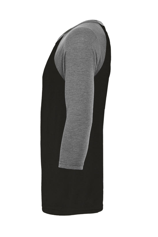 Canvas Unisex 3/4 Sleeve Baseball Tee