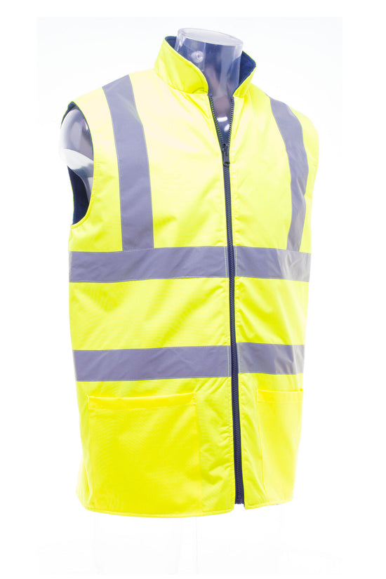 Yoko Hi-Vis Reversible Fleece Vest