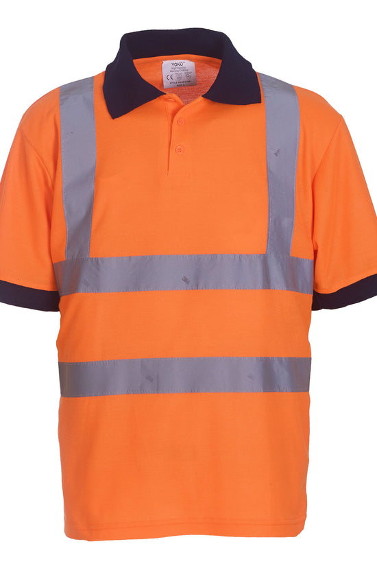Yoko Hi-Vis Short Sleeve Polo Shirt