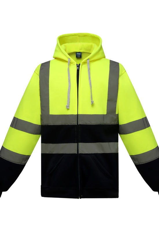Yoko Hi Vis Zipped Hoodie