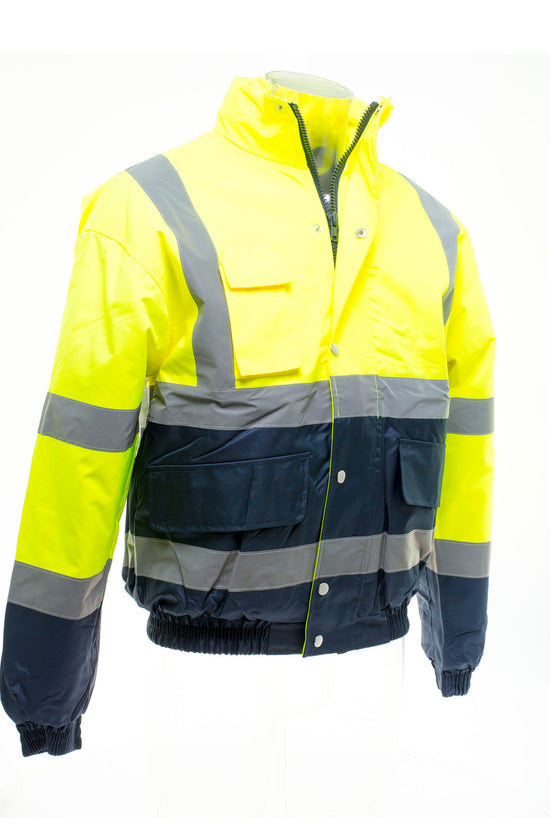 Yoko Hi Vis 2 Tone Bomber Jacket